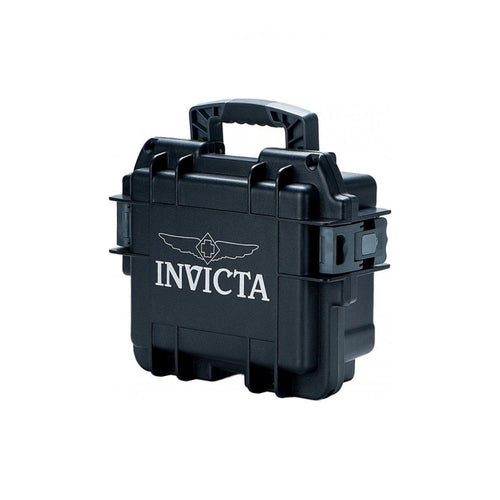 CAJA DE IMPACTO Aviatorinvictaco PARA 3 RELOJES - NEGRA