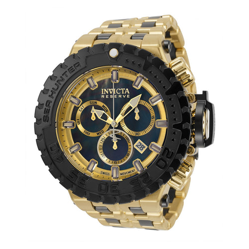 RELOJ  PARA HOMBRE Aviatorinvictaco SEA HUNTER 34595 - NEGRO, ORO