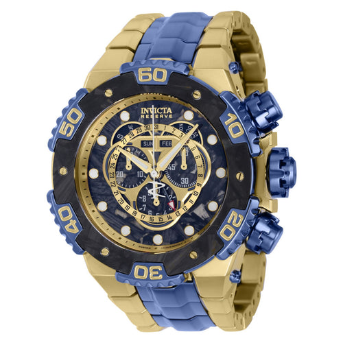 RELOJ  PARA HOMBRE Aviatorinvictaco CARBON HAWK 37268 - AZUL OSCURO, DORADO