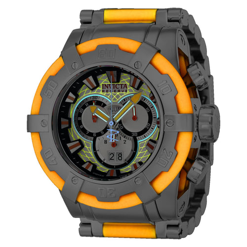 RELOJ  PARA HOMBRE Aviatorinvictaco RESERVE 37333 - ACERO, NARANJA