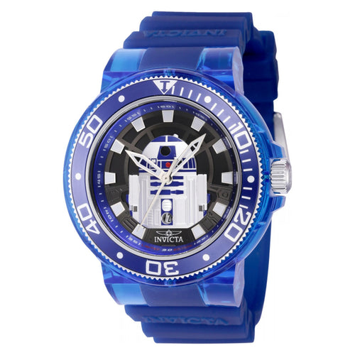 RELOJ R2-D2 PARA HOMBRE Aviatorinvictaco STAR WARS 39710 - TRANSPARENTE, AZUL