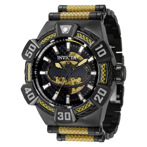 RELOJ BATMAN PARA HOMBRE Aviatorinvictaco DC COMICS 40982 - AMARILLO, NEGRO