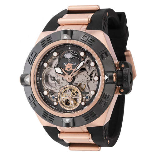 RELOJ DEPORTIVO PARA HOMBRE Aviatorinvictaco SUBAQUA 43911 - NEGRO, ORO ROSA