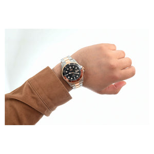 RELOJ  PARA HOMBRE Aviatorinvictaco PRO DIVER 44717 - ORO ROSA, ACERO