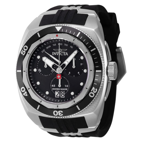 RELOJ DEPORTIVO PARA HOMBRE Aviatorinvictaco SWISS MADE 44821 - NEGRO, ACERO