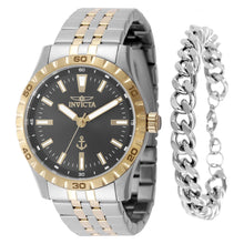 Cargar imagen en el visor de la galería, SET RELOJ + PULSERA PARA HOMBRE Aviatorinvictaco OCEAN VOYAGE 48275 - ORO, ACERO