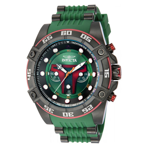 RELOJ BOBA FETT PARA HOMBRE Aviatorinvictaco STAR WARS 40092 - VERDE, NEGRO