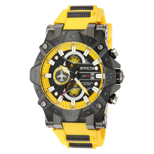 RELOJ DEPORTIVO PARA HOMBRE Aviatorinvictaco AVIATOR 40178 - AMARILLO, NEGRO