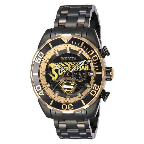 RELOJ  PARA HOMBRE Aviatorinvictaco DC COMICS 43559 - NEGRO